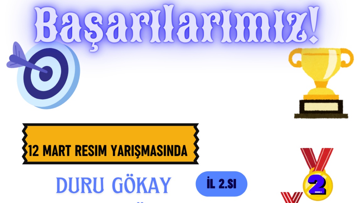 Yarışmalarda dereceye giren öğrencilerimizi tebrik ediyoruz.